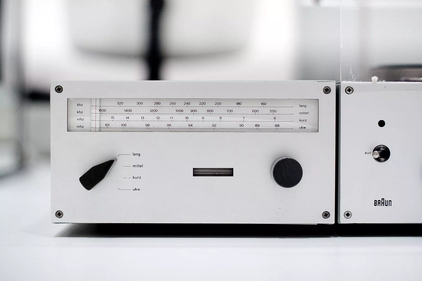 Dieter Rams design for Braun