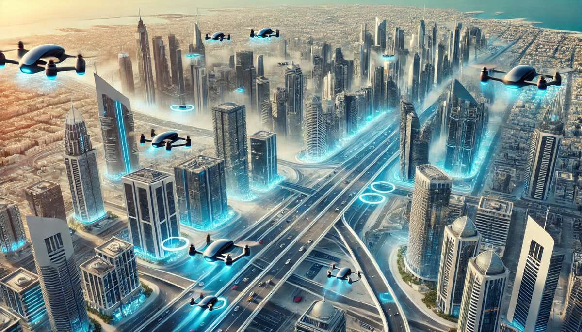 UAE Charts a Skybound Future with Air Corridors for Air Taxis and Cargo  Drones - Highways Today