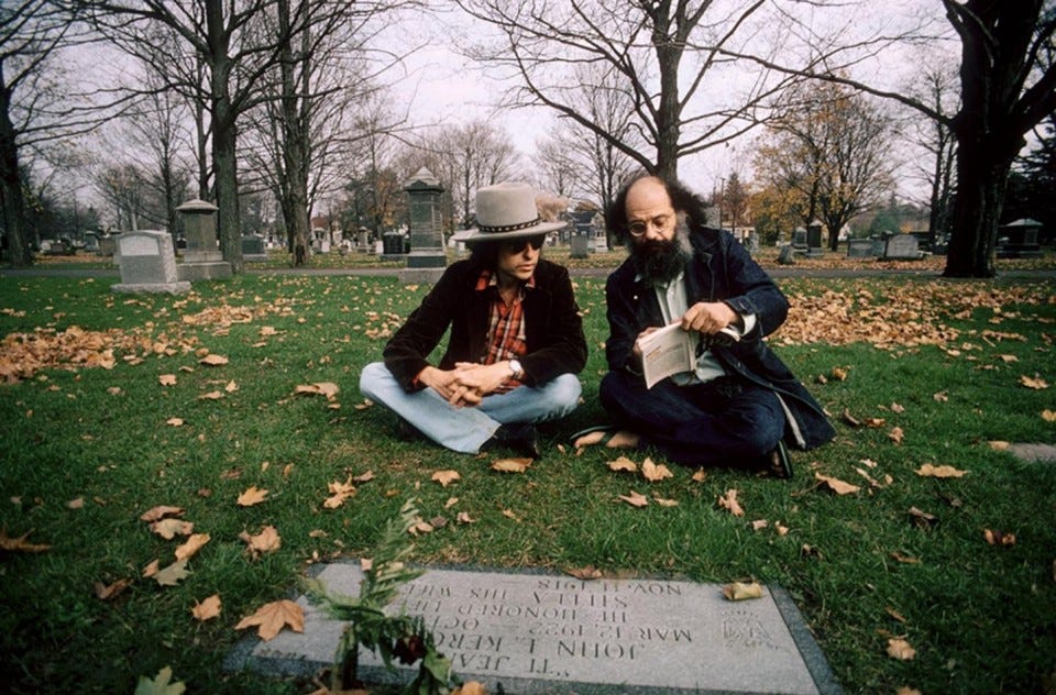 The Movie You Haven't Dreamt Yet': Bob Dylan and Allen Ginsberg in  Conversation - The Pulitzer Prizes