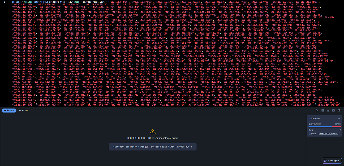 Microsoft Entra, SCIM and Snowflake Network Policies