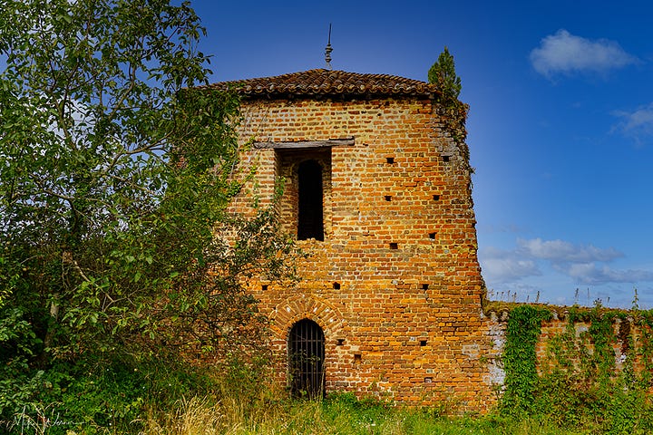 The ruins of the Château des Ducs de Savoie