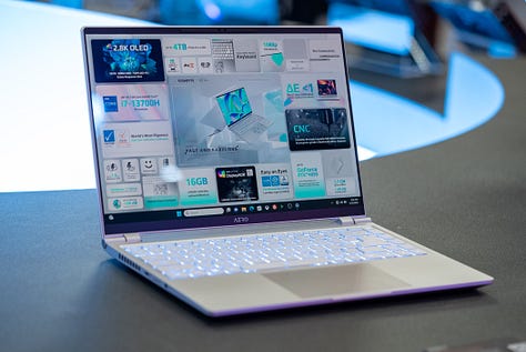 Gigabyte Aero 14 (2023) hands-on review: the super sleek laptop of