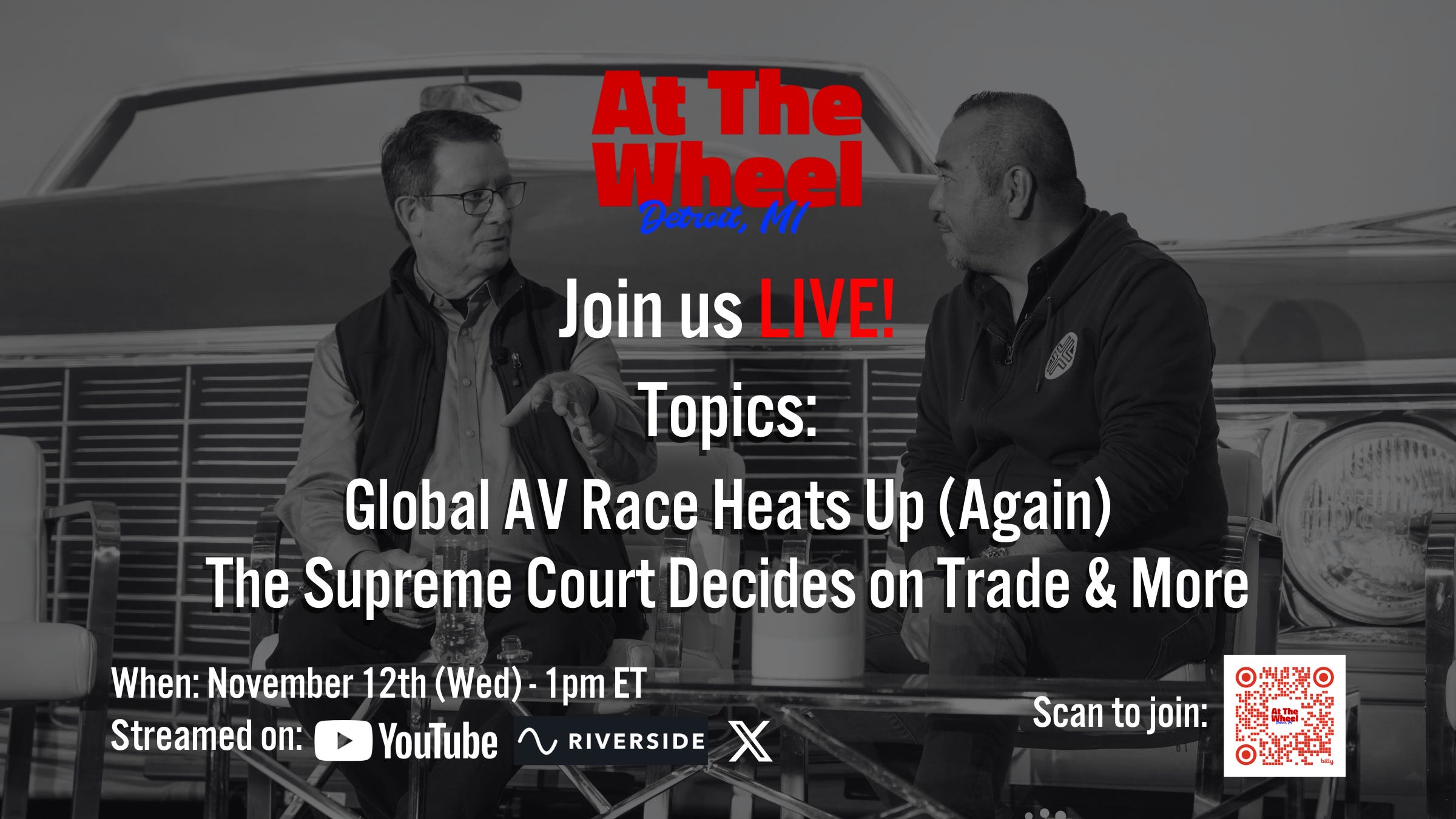 At The Wheel w/ Tu Le & Joe White | Substack