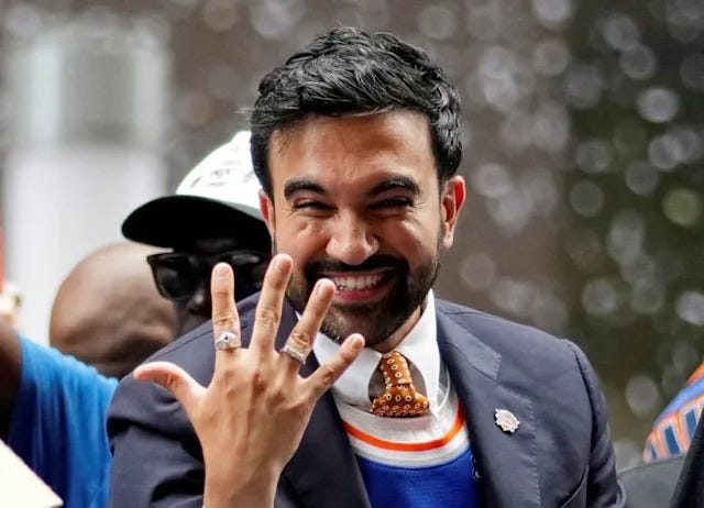 Best sports speech in history': Zohran Mamdani praised for inspirational  speech at Knicks championship parade - Yahoo Sports
