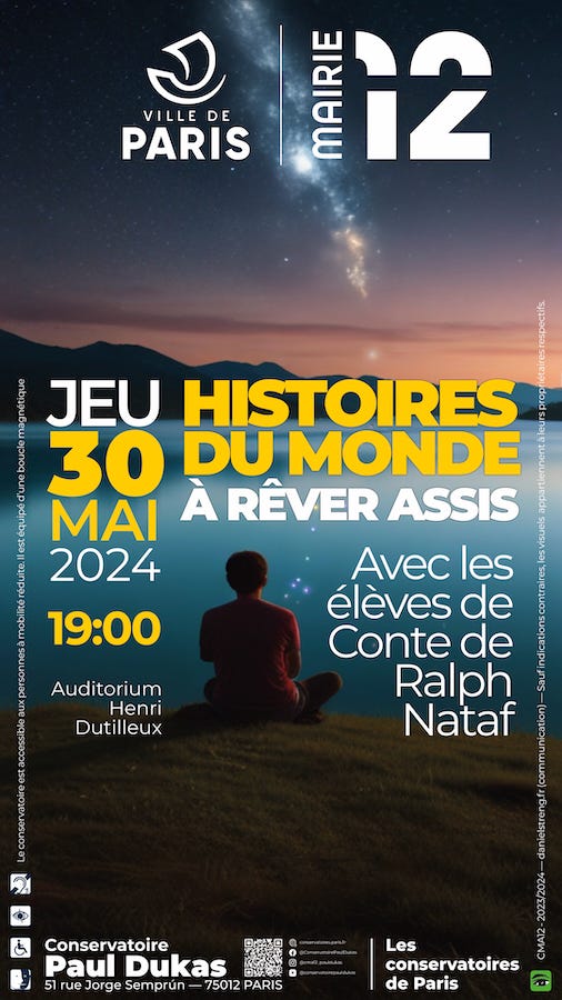 Évènement Théâtral organisés par le conservatoire entre le 15 mai et le 15 juin 2024
