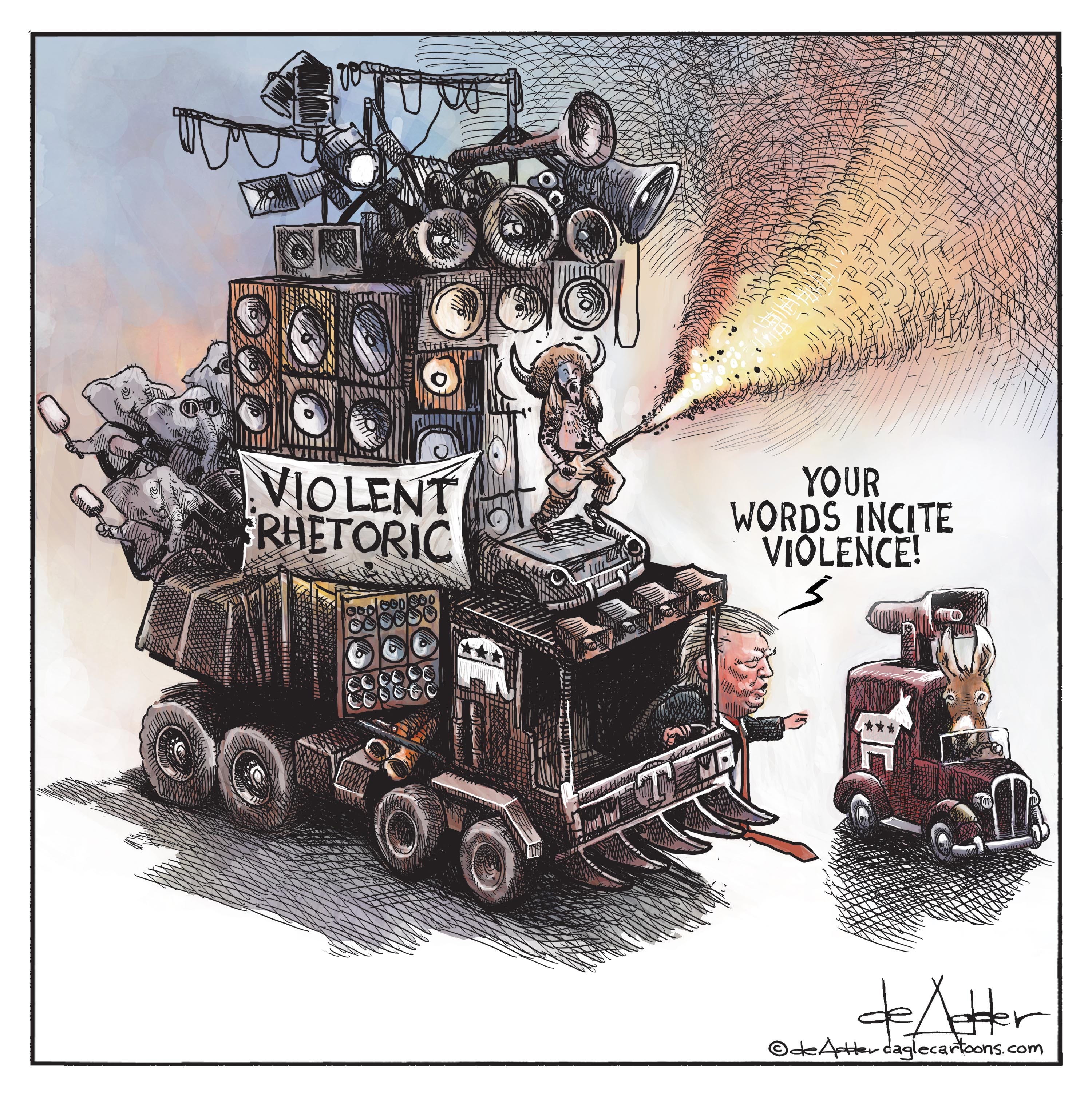 Violent rhetoric