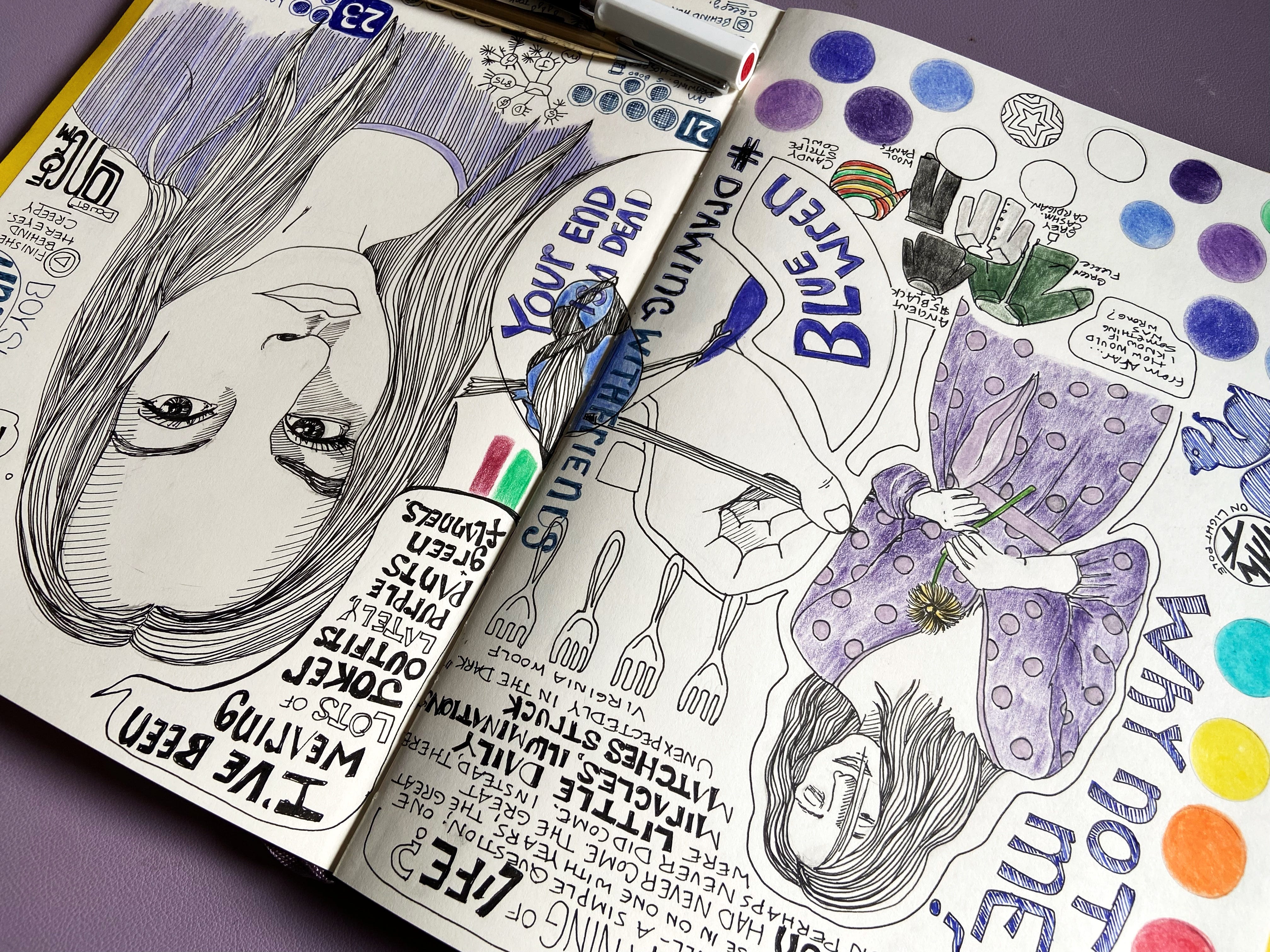 Illustrated journal pages. A. Cowen Illustrated journal pages. A. Cowen