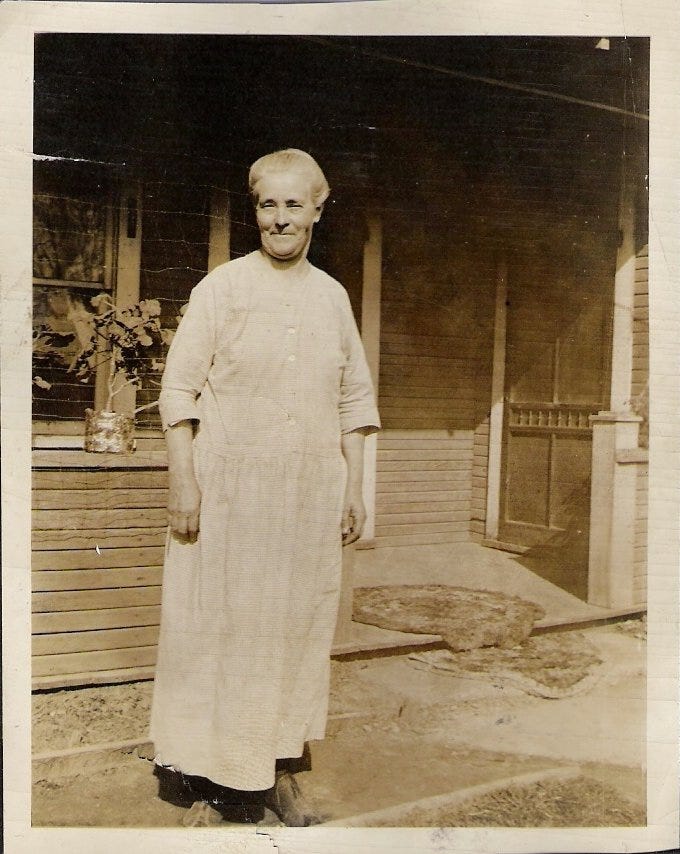 Glen's maternal grandmother Eliza Marie (Wasden) Memmott Weiser and photos of her home in Twin Falls, Idaho.