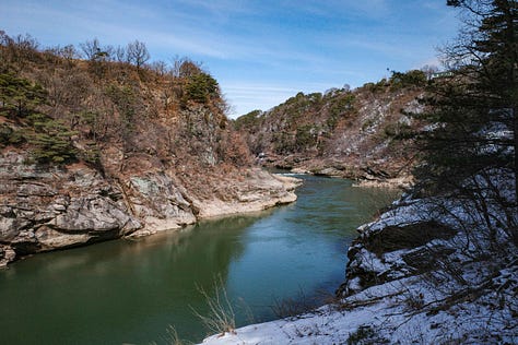한탄강 주상절리길에서 바라본 풍경들