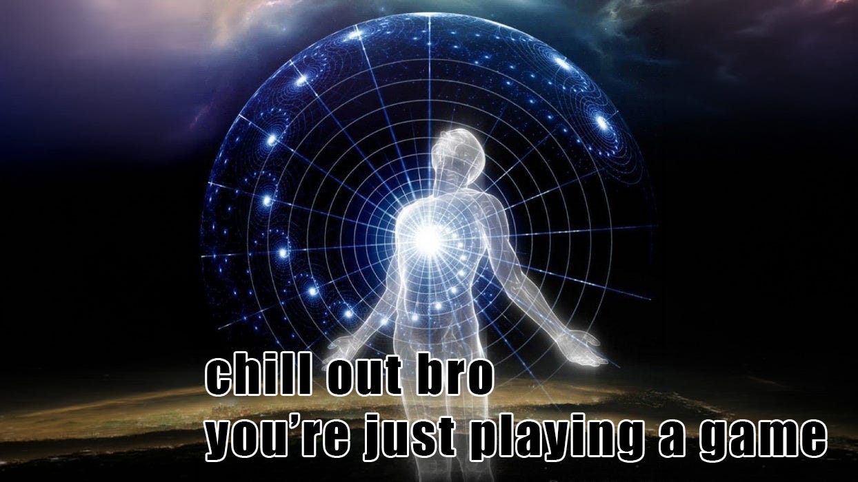 Chill out bro, it's a game