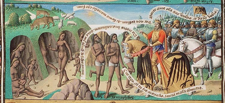 Alexander Great meets Gymnosophists India min KB | Tony Harrison | Flickr