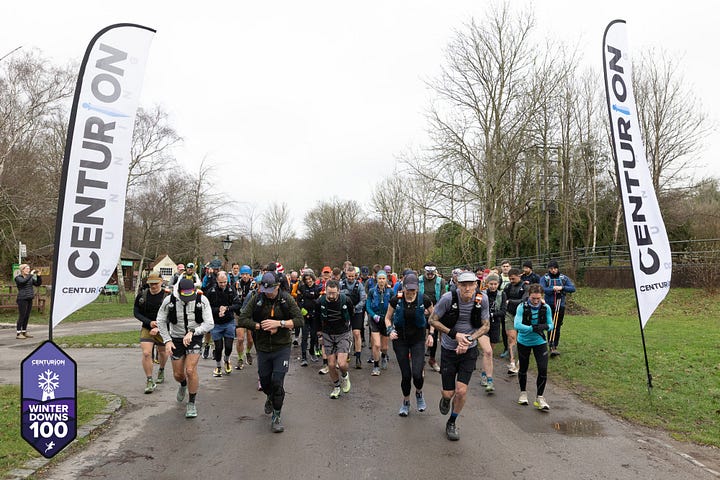 Race breifing and start line at Amberley Museum