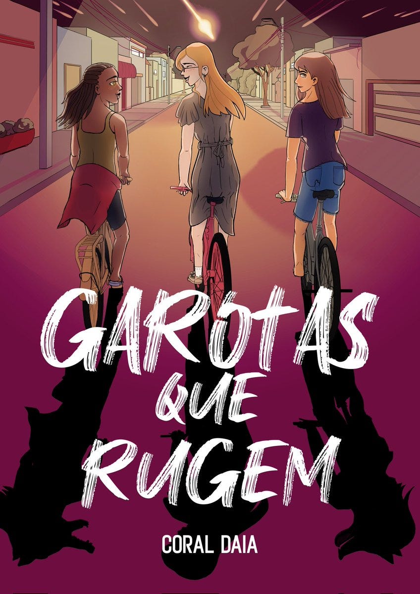 Lendo Sáficos on X: "PRÉ-VENDA 🗣️ “Garotas que rugem”, de Coral Daia, está  em pré-venda na Amazon! Duda está paquerando a garota mais inteligente da  escola. Quando Rica, sua melhor amiga, é