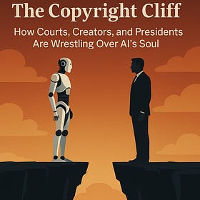 The Copyright Cliff: How Courts, Creators, and Presidents Are Wrestling Over AI’s Soul
