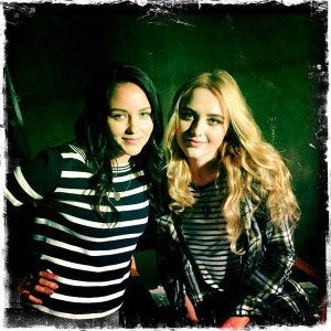 Katherine Ramdeen and Katherine Newton. Tweet @kimrhodes4real Katherine Ramdeen and Katherine Newton. Tweet @kimrhodes4real