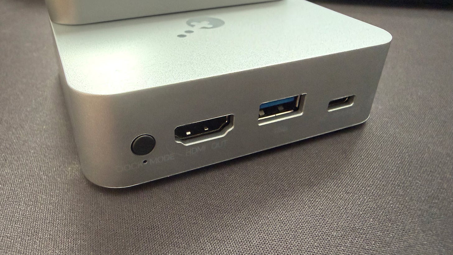 Back of the GuliKit Dock for Switch 2 Back of the GuliKit Dock for Switch 2