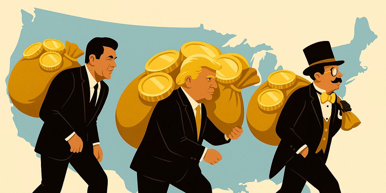 The Great American Heist: How Reagan, Trump, and Their Billionaire Backers Stole the Middle Class