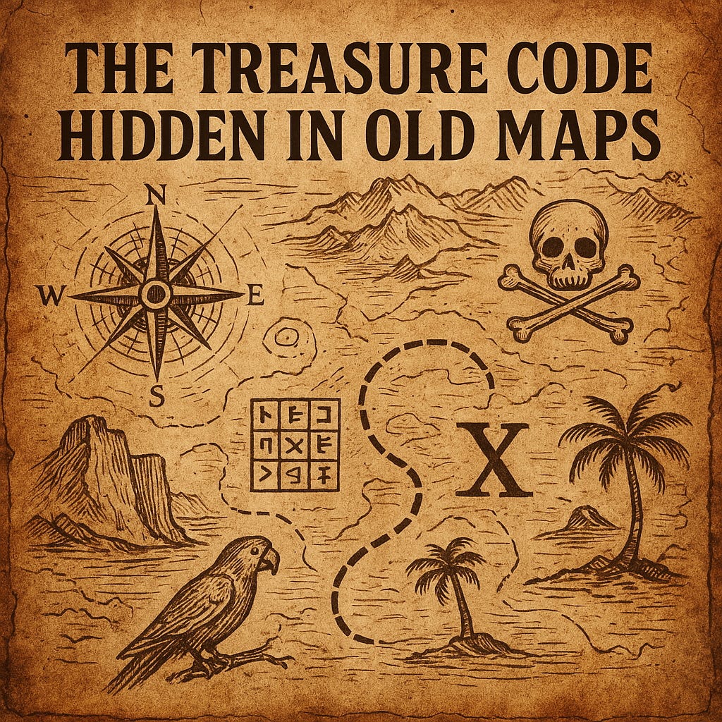 Ciphered Treasure Maps - by Mike Kress