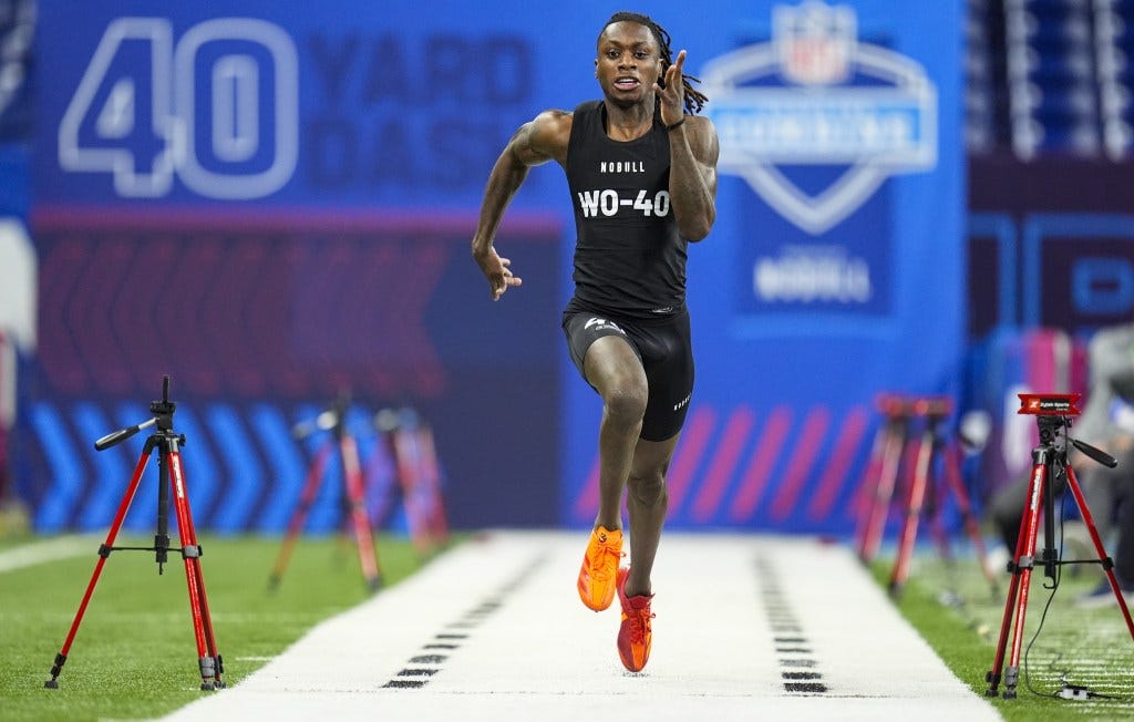 The question Xavier Worthy and other NFL Combine stars will have to answer  next