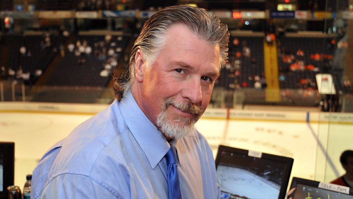Barry Melrose Was Hockey’s Mulleted, Larger-Than-Life Ambassador
