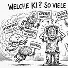 Sieben Gruppen, ein Rennen: Was die KI-Anbieter wirklich unterscheidet