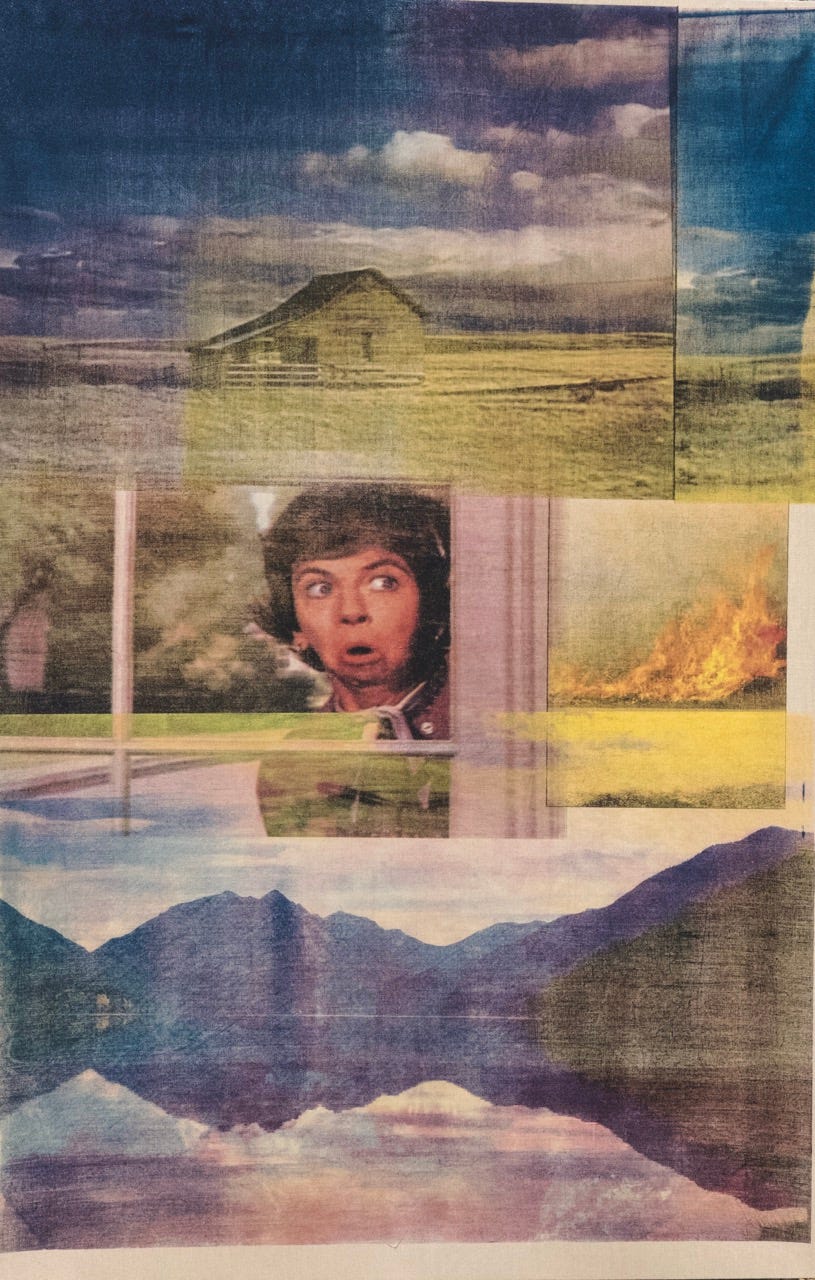 Gus Van Sant's paintings are pure cinema
