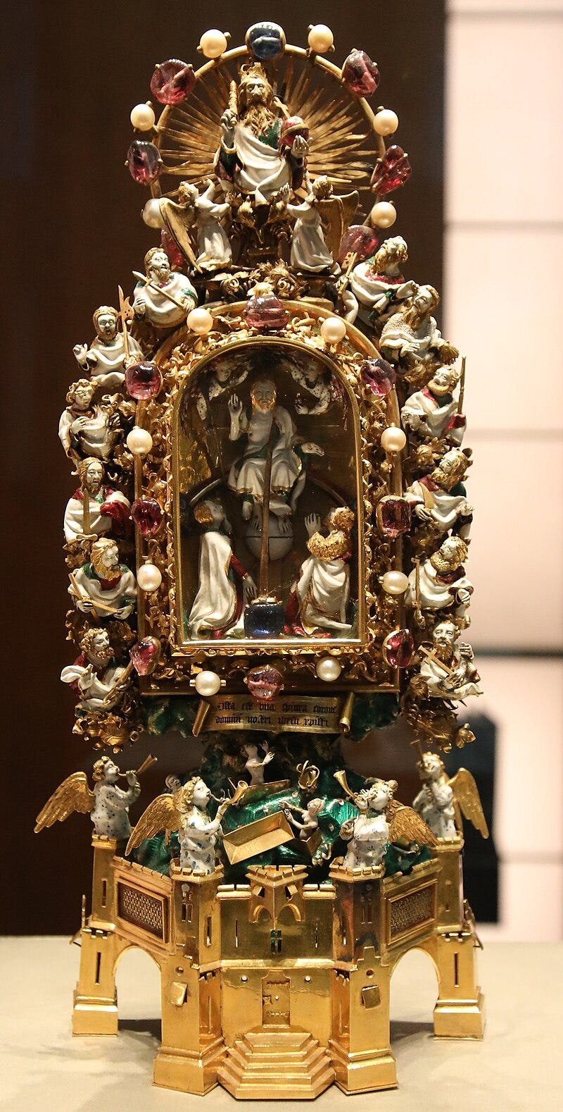 Room 2a – Holy Thorn Reliquary, made in Paris, c. 1390s AD Room 2a – Holy Thorn Reliquary, made in Paris, c. 1390s AD