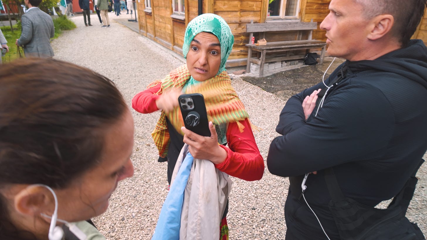 Tara Saleh i Almedalen Tara Saleh i Almedalen