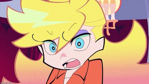 New Panty and Stocking with Garterbelt — Episode 7 — Stocking Panty Prison Fight Knee Socks Scanty