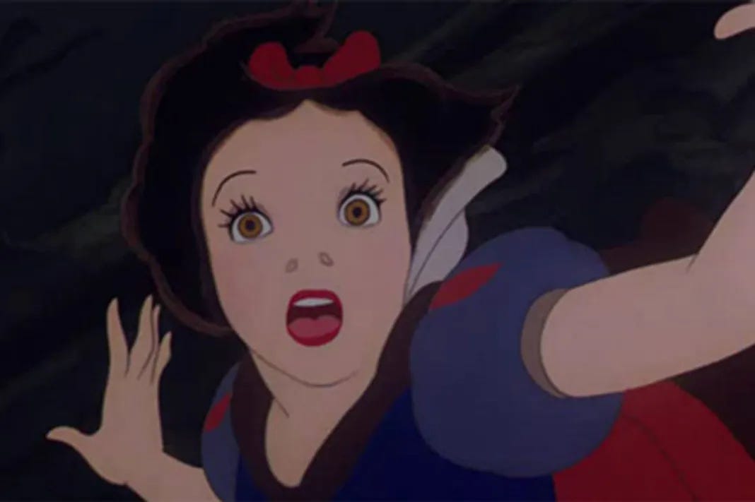 The Original Drawing For 'Snow White' Was Banned By Disney Because It Was  Too Sexy!