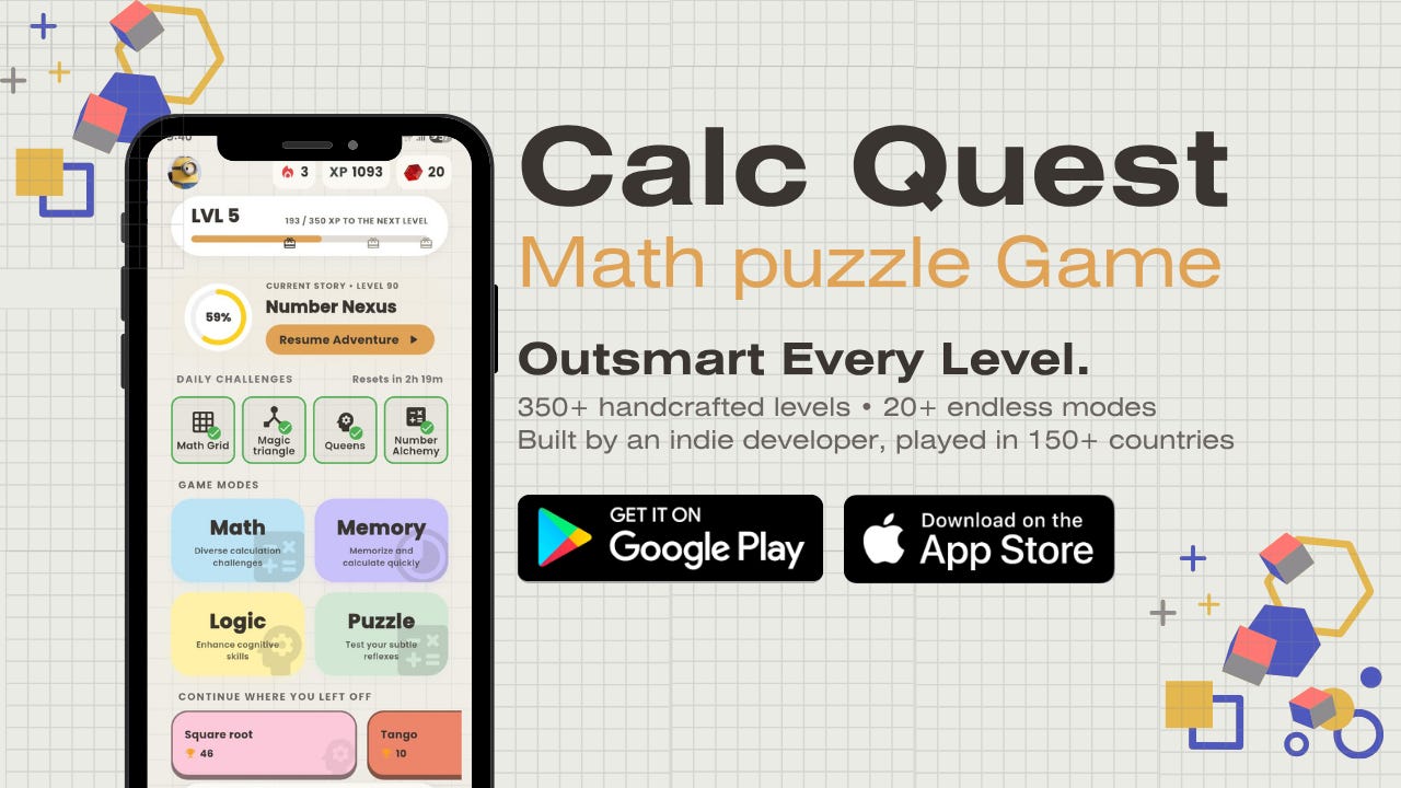 how I got 25K+ users for my math puzzle app — with zero paid ads