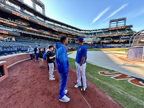 baseball players, baseballs, people