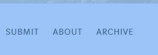 The navigation buttons on one of the publications’ homepage.