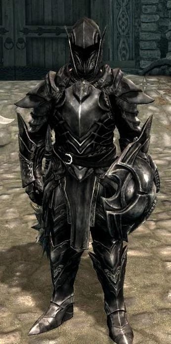 Ebony Armor (Skyrim) | Elder Scrolls | Fandom