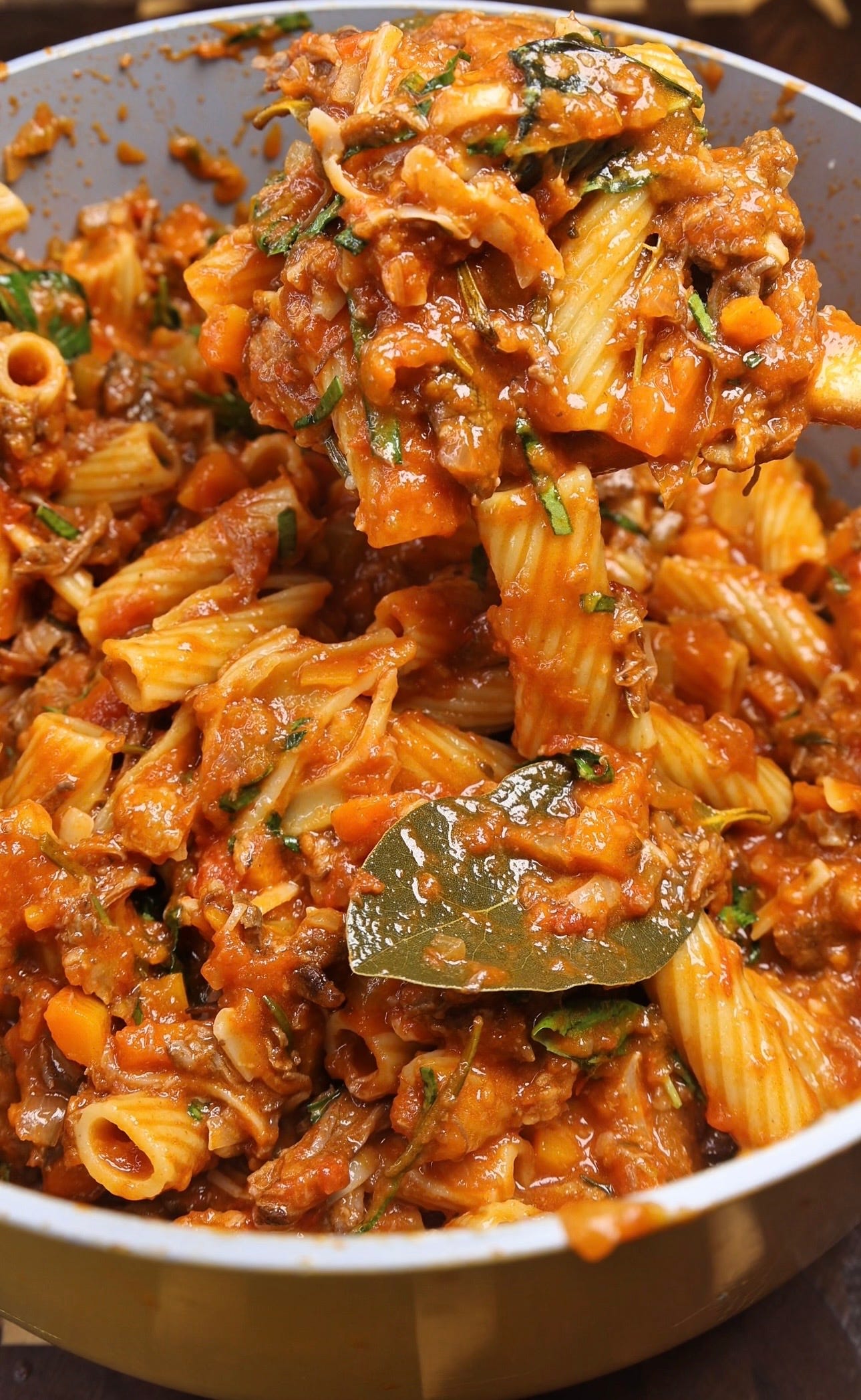 One-Pot Braised Beef Rigatoni: A recipe