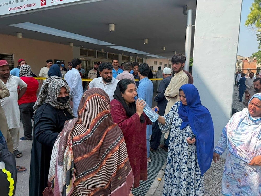 Relatives of the children who died in a hospital fire, gather at the hospital, in Islamabad, Pakistan, Wednesday, Aug. 26, 2026. (AP Photo/M.Yousaf) Relatives of the children who died in a hospital fire, gather at the hospital, in Islamabad, Pakistan, Wednesday, Aug. 26, 2026. (AP Photo/M.Yousaf)