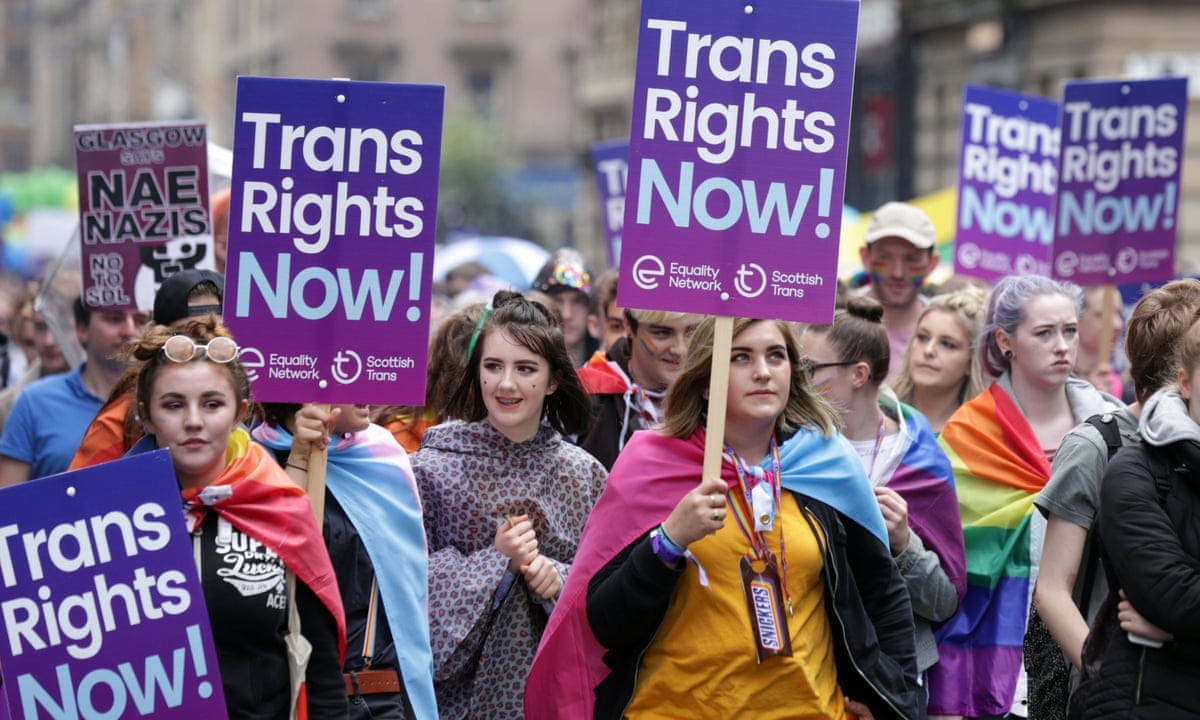Scottish plans to include transgender women in equality law tested in court  | Scotland | The Guardian