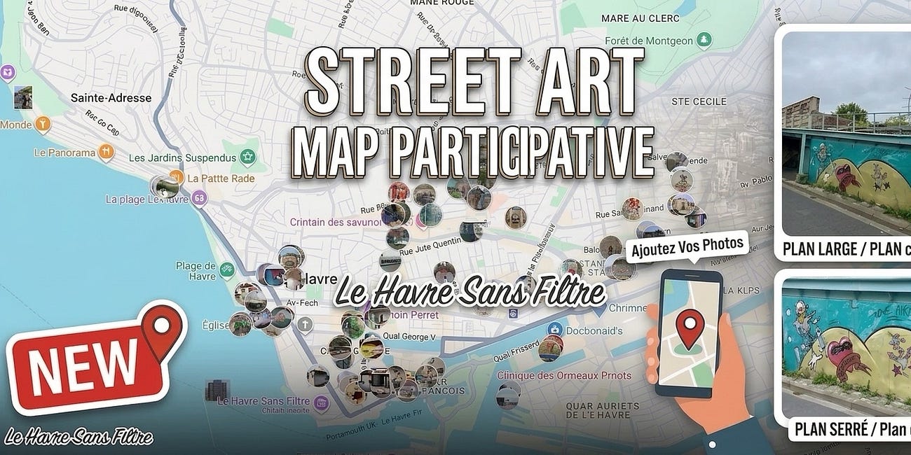 Carte Interactive Street Art & Lieu Insolite au Havre 🎨📍
