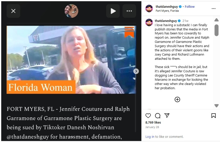 Delusional Danesh Dumped: Judge Steele shreds Noshirvan’s federal lawsuit, dismisses most claims, and leaves TikTok troll with delusions. Delusional Danesh Dumped: Judge Steele shreds Noshirvan’s federal lawsuit, dismisses most claims, and leaves TikTok troll with delusions.