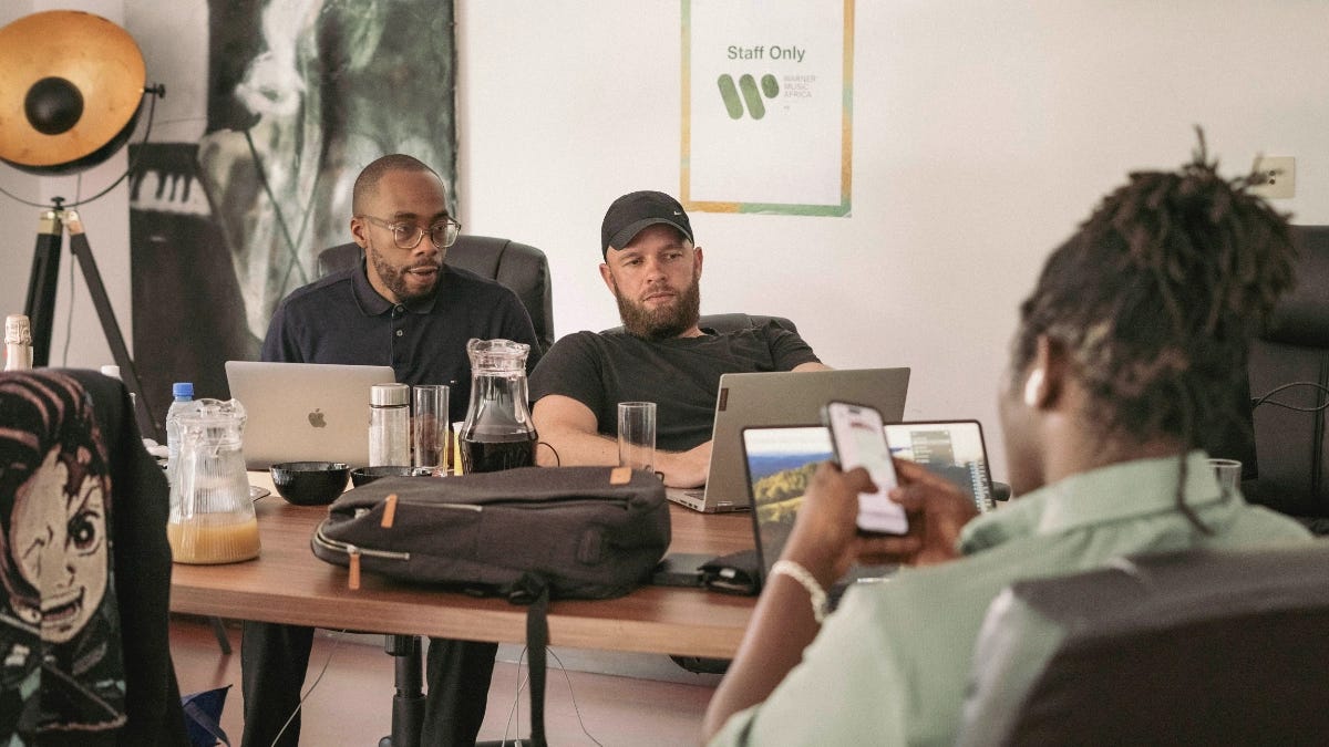 Co-Directors, Warner Music Africa Francophone Marc-Andre Niang & Yoann Chapalain. Photo Credit: Warner Africa Francophone