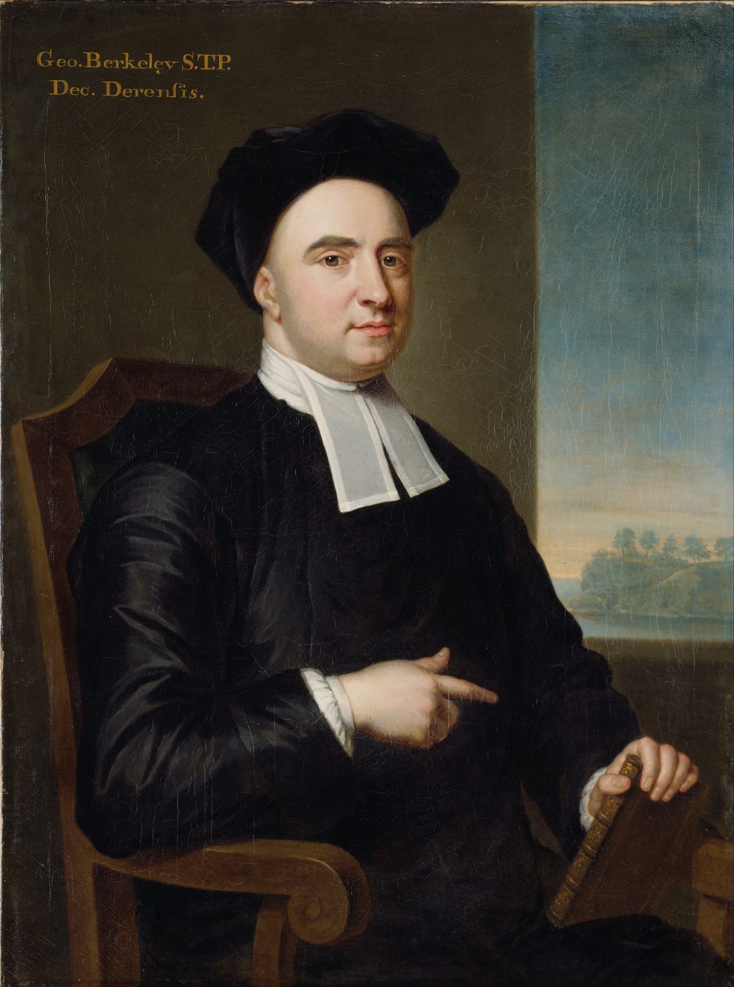 Painting of George Berkeley