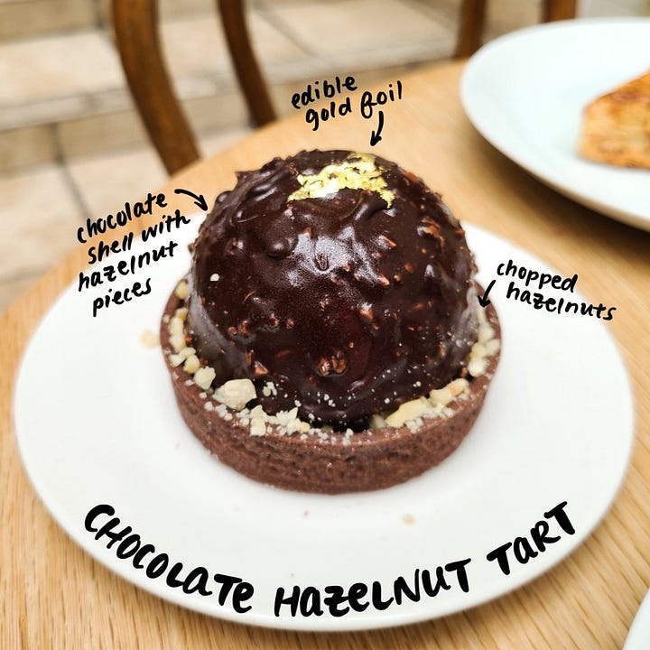 COPAIN CHOCOLATE HAZELNUT TART