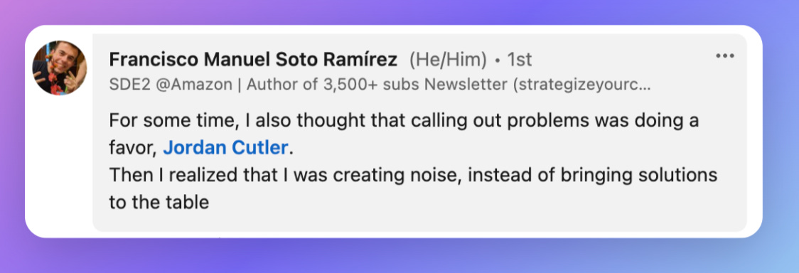 Fran Soto comment. See link below to view it Fran Soto comment. See link below to view it