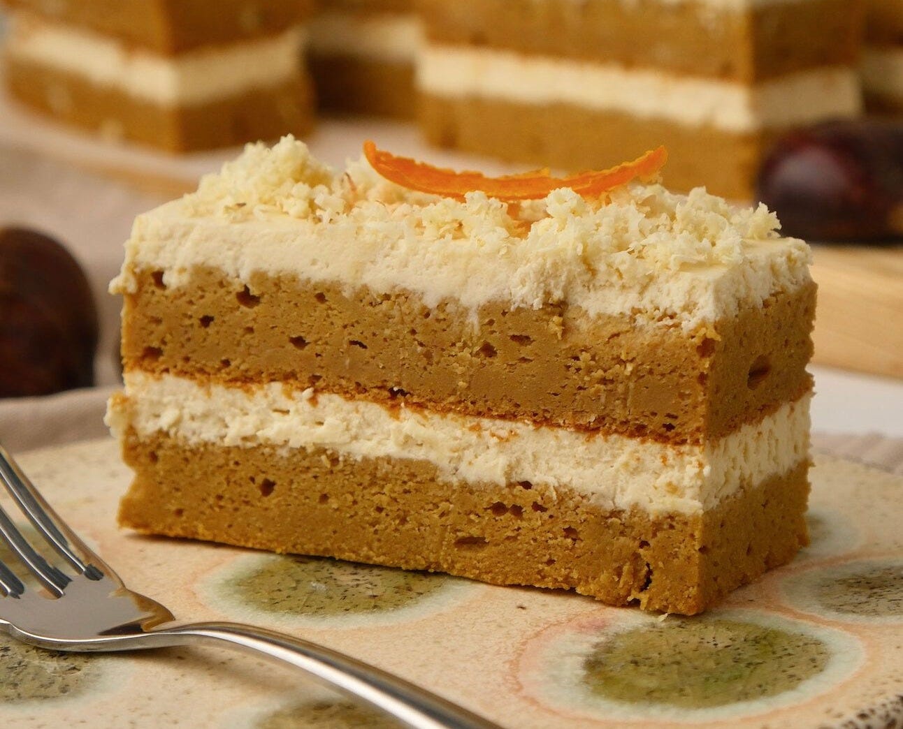 Chestnut Orange Cake