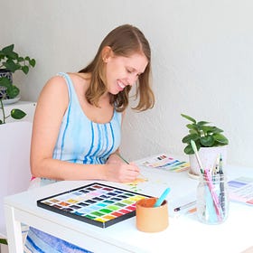 Climate Change in Watercolor 🎨