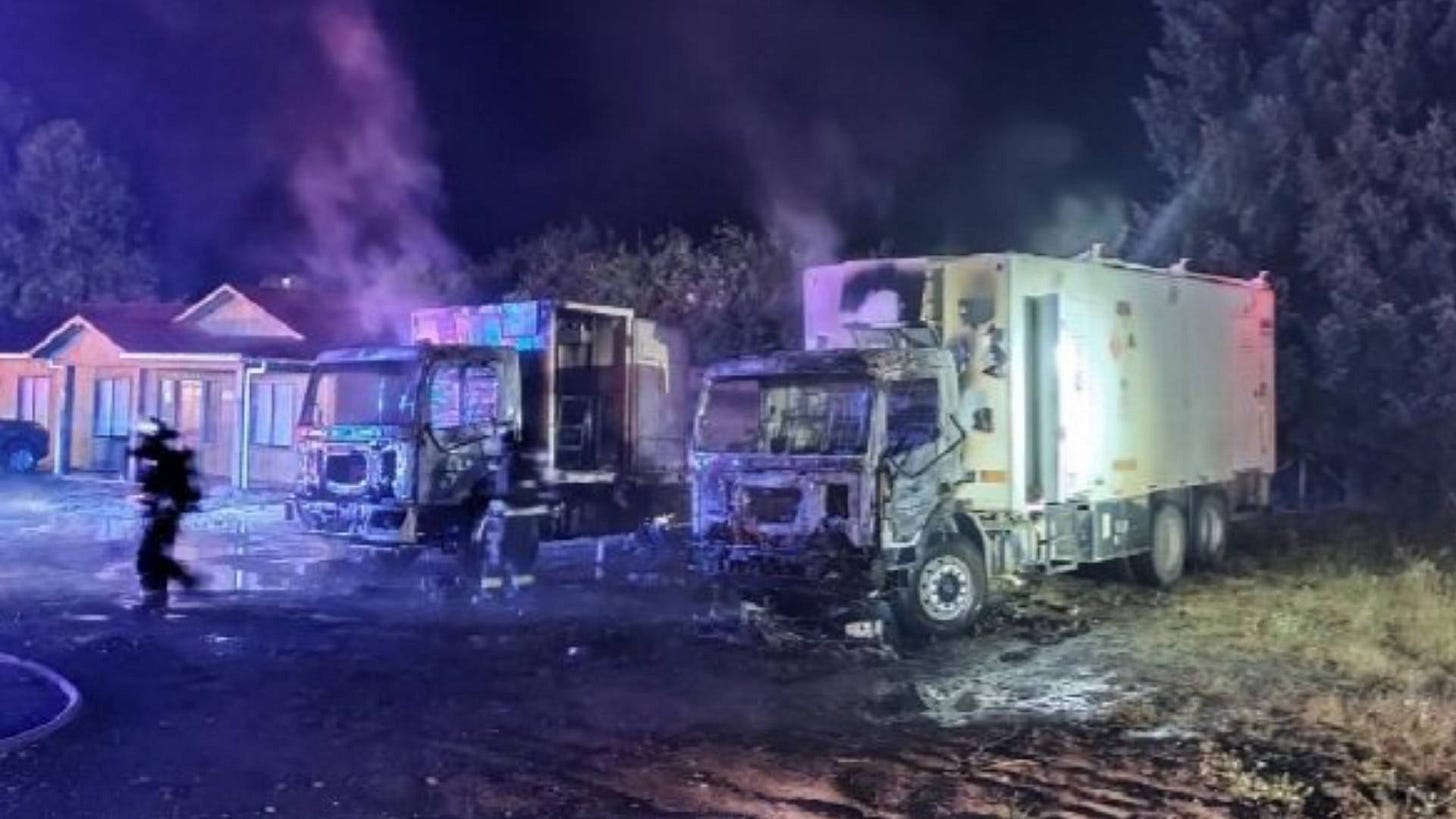 Weichan Auka Mapu se adjudica el último atentado incendiario de 2024 y el primero de 2025 - El Líbero Weichan Auka Mapu se adjudica el último atentado incendiario de 2024 y el primero de 2025 - El Líbero