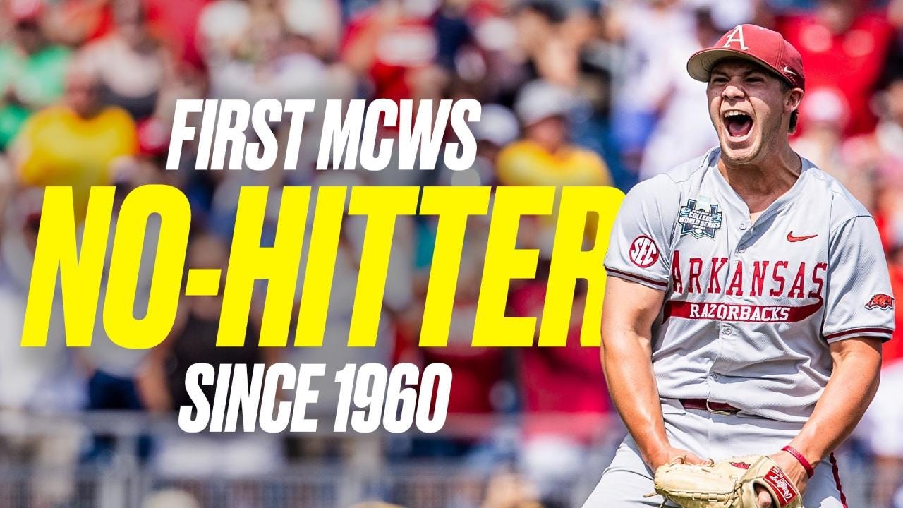 Rare MCWS no-hitter: ALL 27 OUTS from Gage Wood masterpiece
