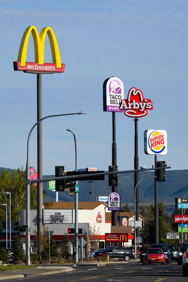 156 Fast Food Road Signs Stock Photos - Free & Royalty-Free Stock Photos  from Dreamstime