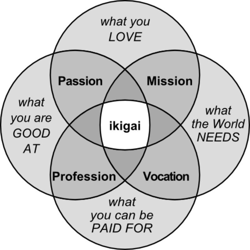 Ikigai diagram