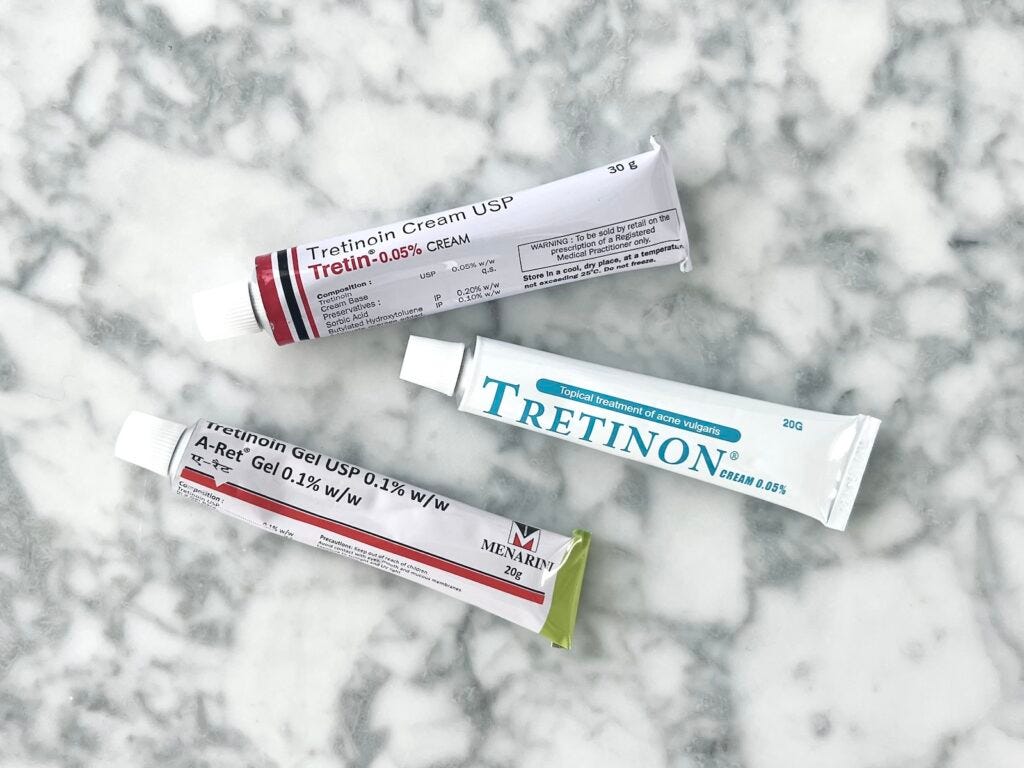 tretinoin cream and gel
